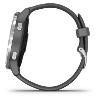 GARMIN 佳明 Active系列 运动手表 010-02174-06 神秘灰 45.1mm