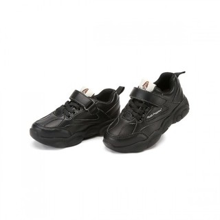 Hush Puppies 暇步士 DP8141 儿童休闲运动鞋 黑色 29码
