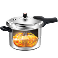 SUPOR 苏泊尔 好帮手系列 高压锅(22cm、6L、铝合金、带蒸笼)