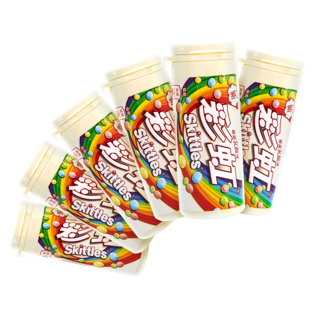 Skittles 彩虹 脆皮软糖 萌萌乳酸味