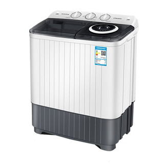 AUCMA 澳柯玛 XPB55-3918S 双缸洗衣机 5.5kg 白色