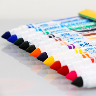 Crayola 绘儿乐 58-7812 可水洗粗头水彩笔 12色