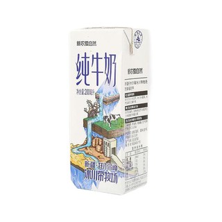 新农 纯牛奶 200ml*12盒