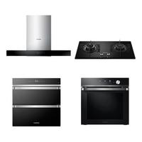 Casarte 卡萨帝 美食家系列 CT18EGU1+CG18D2+C5MAGU1+C5O60EE10B1 烟灶消烤四件套