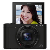 SONY 索尼 DSC-WX500 数码相机 1820万有效像素180度可翻转屏