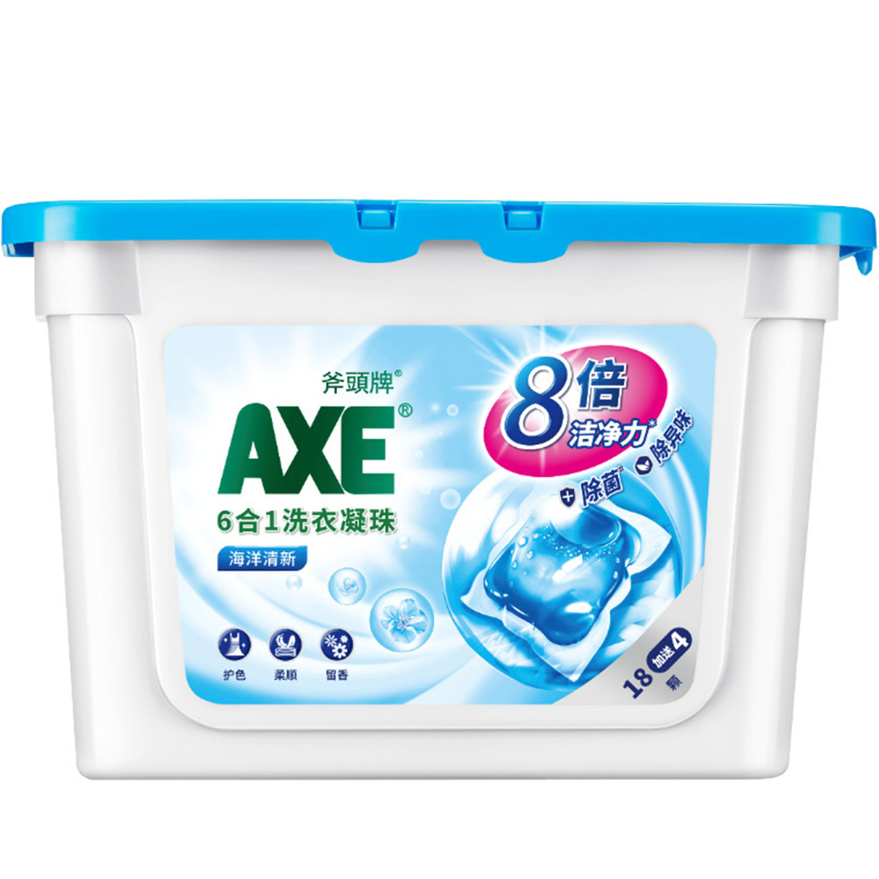 AXE 斧头 6合1洗衣凝珠