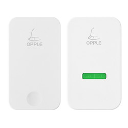 OPPLE 欧普照明 家用无线自发电门铃 1个接收器+1个按键