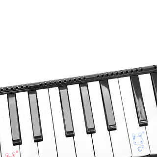 QIMEI 奇美 QM37A-7 32键口风琴 软包 黑色