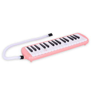 QIMEI 奇美 QM37A-5 32键口风琴 软包 粉色