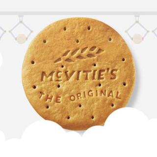 McVitie's 麦维他 燕麦消化饼干 巧克力味 250g*3袋