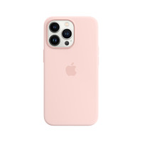 Apple 苹果 iPhone 13 Pro 硅胶手机壳 灰粉色