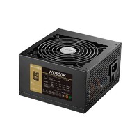 Huntkey 航嘉 WD650K 金牌（90%）非模组ATX电源 650W