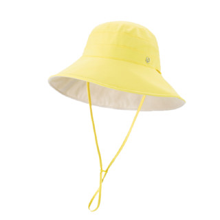 Beneunder 蕉下 穹顶系列 男女款双面渔夫帽 4897051967378 经典款 暖阳黄/米色