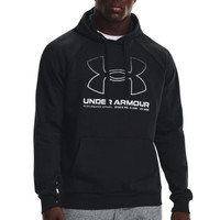 UNDER ARMOUR 安德玛 Rival Lock Up 男子运动卫衣 1366724-001 黑色 L