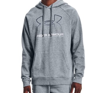 UNDER ARMOUR 安德玛 Rival Lock Up 男子运动卫衣 1366724-035 灰色 L