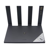 HUAWEI 华为 AX3Pro 3000M 家用千兆无线路由器 Wi-Fi 6 黑色+3米千兆网线