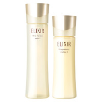 PLUS会员：ELIXIR 怡丽丝尔 胶原弹润水乳护肤品套装(滋润型)水170ml+乳130ml