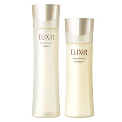 ELIXIR 怡丽丝尔 优悦活颜 柔滑弹润水乳套装型(滋润型)(水170ML+130ML)资生堂旗下品牌 保湿 护肤品