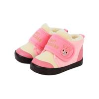 HOT BISCUITS MIKIHOUSE 73-9304-611 婴幼儿加绒学步鞋 粉色 内长13cm