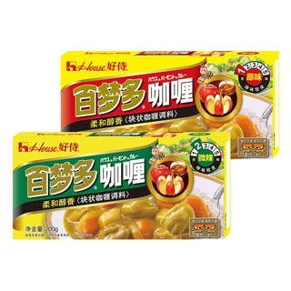 House 好侍 百梦多咖喱组合装 2口味 200g*2盒（微辣+原味）