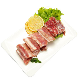 中润长江 丹麦好猪肉 肋排段 1kg