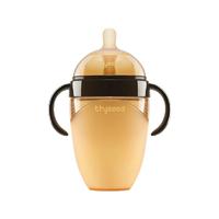 thyseed 世喜 断奶系列 TB23 硅胶奶瓶+吸管嘴+吸管*2支 240ml 7-10月