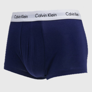卡尔文·克莱 Calvin Klein 男士平角内裤套装 U2664G-I03 3条装(红色+白色+蓝色) L