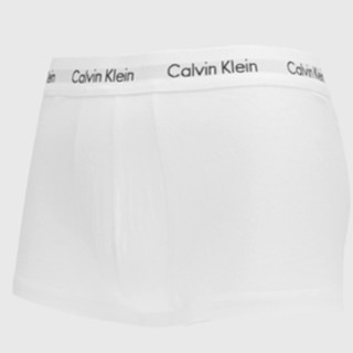 卡尔文·克莱 Calvin Klein 男士平角内裤套装 U2664G-I03 3条装(红色+白色+蓝色) L