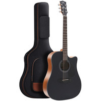 KEPMA 卡马 E系列 EDC 民谣吉他 41英寸 黑色