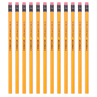 PLUS会员：STAEDTLER 施德楼 134 黄杆经典铅笔 2B带橡皮头 12支/盒装