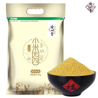 汾州香 精品黄小米5斤绿色食品月子米小黄米