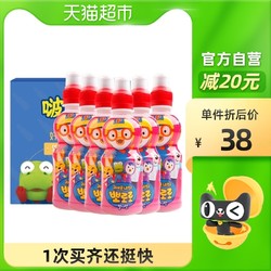 Pororo 啵乐乐饮料草莓味235ml*6瓶装