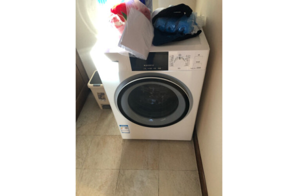 松下panasonicxqg80e80sl8kg全自动变频滚筒洗衣机银色