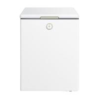 Midea 美的 100/142L复古冰柜家用小型冷柜-30°C深度冷冻冷藏减霜小冰箱