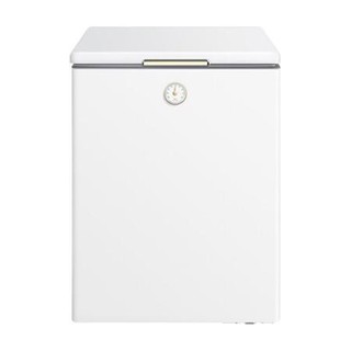 Midea 美的 100/142L复古冰柜家用小型冷柜-30°C深度冷冻冷藏减霜小冰箱