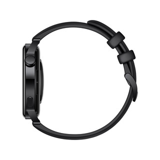 HUAWEI 华为 WATCH GT3 活力款 智能手表 42mm 黑色不锈钢表壳 黑色橡胶表带（血氧、GPS)