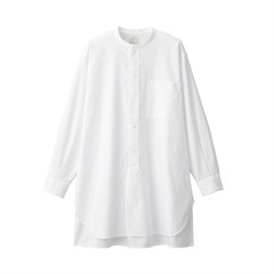 MUJI 無印良品 男女款中长衬衫 BCJ15C1A