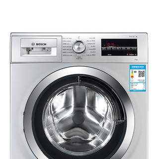BOSCH 博世 4系列 WGA154A80W 滚筒洗衣机 10kg 银色