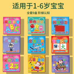 Dan Ni Qi Te 丹妮奇特 儿童早教数字识字卡 45张/盒