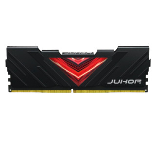 JUHOR 玖合 忆界系列 DDR4 3000MHz 台式机内存 马甲条 黑色 16GB