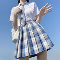 晨曦划破夜空 jk制服 天国梦境 百褶格裙