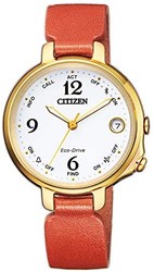 CITIZEN 西铁城 EE4012-10A 女士模拟数字太阳能手表