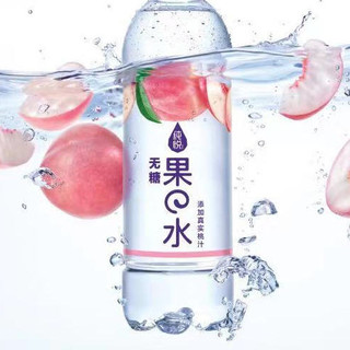 ChunYue 纯悦 无糖果水 蜜桃味 450ml*5瓶