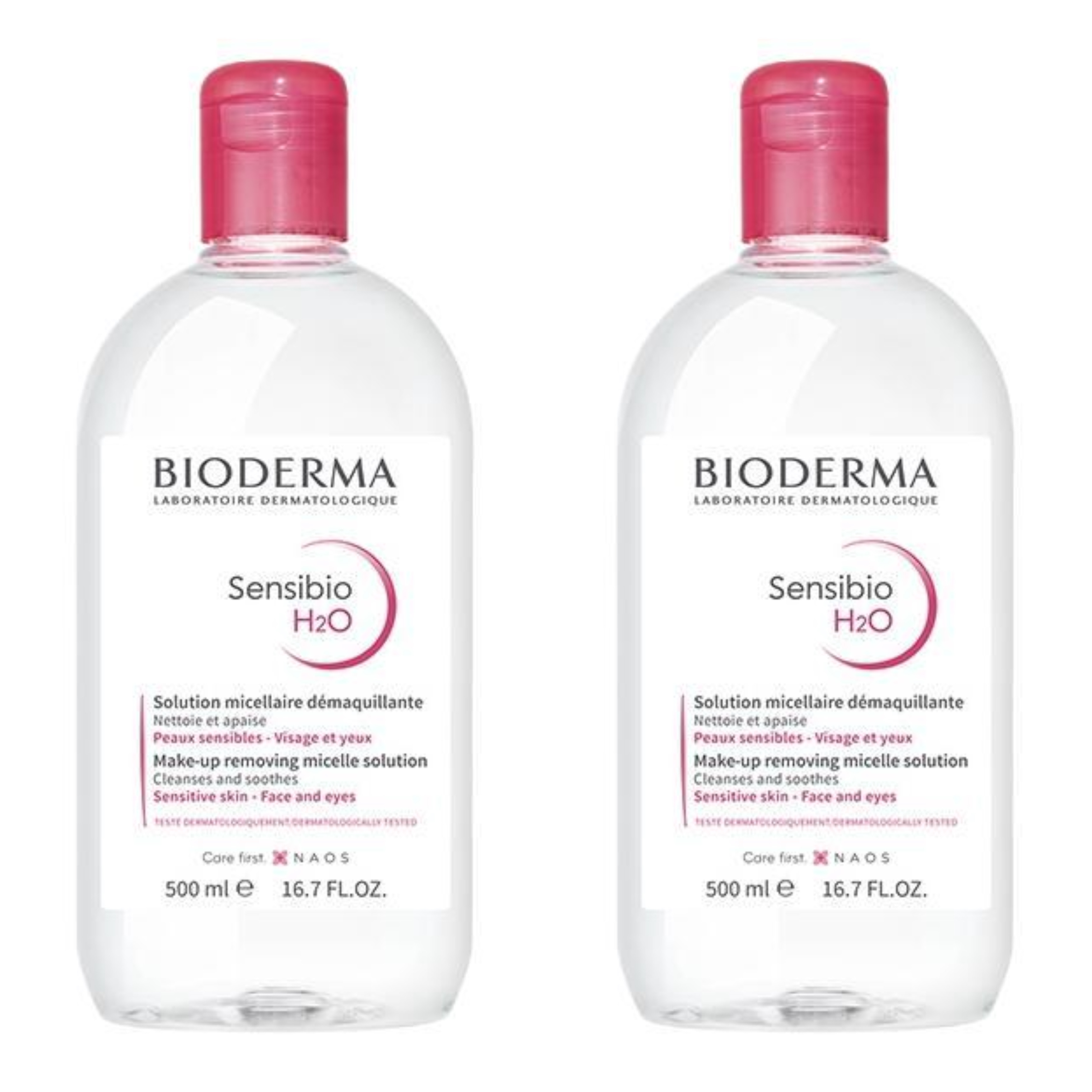 BIODERMA 贝德玛 舒妍卸妆水 500ml*2瓶