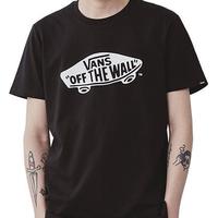 VANS 范斯 Off The Wall 中性运动T恤 VN0A4MM7BLK