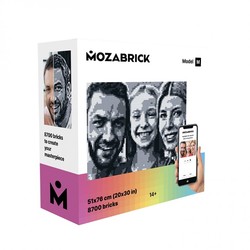 mozabrick 像素颗粒DIY拼装图像 M号