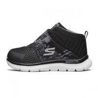 SKECHERS 斯凯奇 95057N/BLK 男童休闲运动鞋 黑色 21码