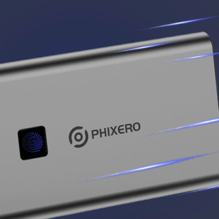 PHIXERO 斐数 P1-PW USB 3.1 移动固态硬盘 Type-C 250GB 灰色