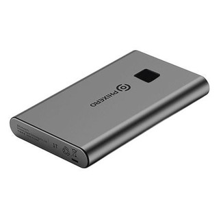 PHIXERO 斐数 P1-PW USB 3.1 移动固态硬盘 Type-C 1TB 灰色
