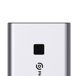 PHIXERO 斐数 P1-PW USB 3.1 移动固态硬盘 Type-C 500GB 银色